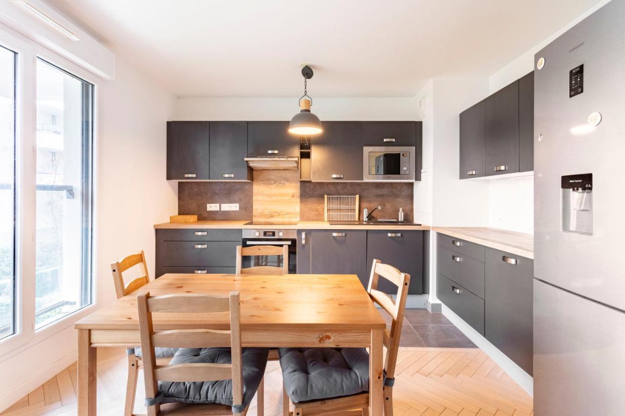 Apart Neuf Quartier Sympa Bois-Colombes Luaran gambar