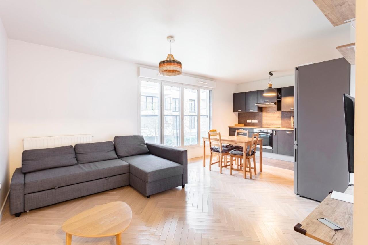 Apart Neuf Quartier Sympa Bois-Colombes Luaran gambar